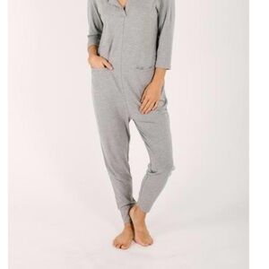 Smash + Tess                        Monday Romper, Heather Gray Women's